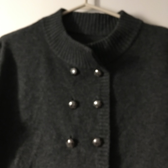 BANJO & MATILDA 100% Cashmere Double Breasted Sweater XL - Picture 4 of 6